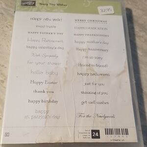 Stampin' Up! Teeny Tiny Wishes Stamp Set